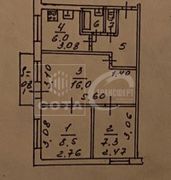 46,4 м², 3-комн. квартира, 2/5 этаж