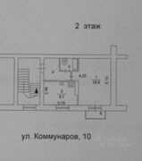 36,8 м², 1-комн. квартира, 2/2 этаж