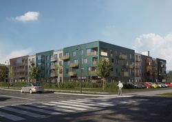 74,5 м², 2-комн. квартира, 2/5 этаж