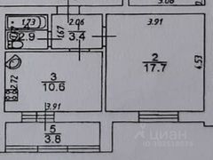 35 м², 1-комн. квартира, 5/10 этаж