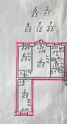 56,5 м², 3-комн. квартира, 2/5 этаж