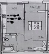 43,2 м², 1-комн. квартира, 19/24 этаж