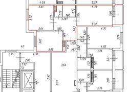 57 м², 2-комн. квартира, 9/12 этаж