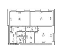 62,1 м², 2-комн. квартира, 18/23 этаж