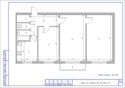 60,6 м², 3-комн. квартира, 4/5 этаж