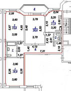 96,5 м², 3-комн. квартира, 7/14 этаж