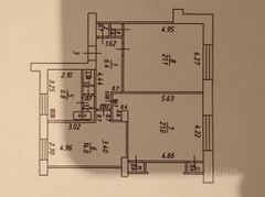 79 м², 3-комн. квартира, 1/4 этаж