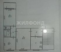 63 м², 3-комн. квартира, 5/5 этаж