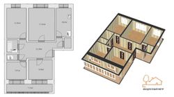 77,5 м², 4-комн. квартира, 4/5 этаж