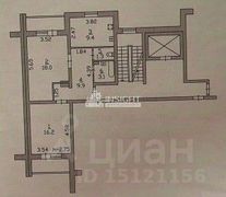 56,4 м², 2-комн. квартира, 2/9 этаж