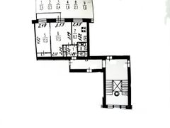 46 м², 2-комн. квартира, 4/9 этаж