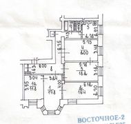 116,1 м², 5-комн. квартира, 2/9 этаж