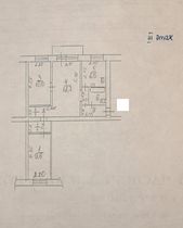 56 м², 3-комн. квартира, 3/4 этаж