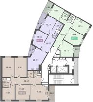 Продажа 4-комнатной квартиры 103,6 м², 4/24 этаж