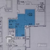 Продажа 1-комнатной квартиры 41 м², 16/25 этаж