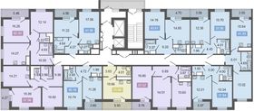 Продажа 1-комнатной квартиры 43,3 м², 23/24 этаж