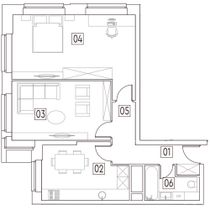 Продажа 2-комнатной квартиры 65,2 м², 9/29 этаж