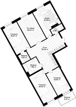 Продажа 4-комнатной квартиры 137,1 м², 5/7 этаж