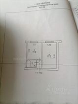 34,4 м², 1-комн. квартира, 1/9 этаж