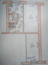 46,8 м², 2-комн. квартира, 2/2 этаж