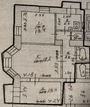 62,5 м², 3-комн. квартира, 3/4 этаж