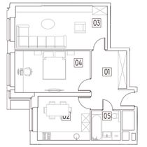 Продажа 2-комнатной квартиры 61,7 м², 21/29 этаж