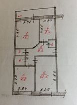 63,2 м², 3-комн. квартира, 3/3 этаж