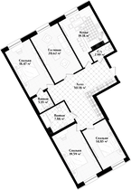 Продажа 4-комнатной квартиры 137,1 м², 2/7 этаж
