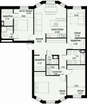 Продажа 4-комнатной квартиры 124,6 м², 5/10 этаж