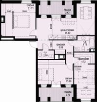 Продажа 4-комнатной квартиры 103,4 м², 9/10 этаж