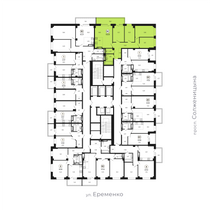 100,4 м², 5-комн. квартира, 2/24 этаж