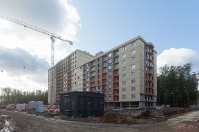 Жилой район «Юнтолово», Гладышевский пр., 38, к. 4 — 3 кв. 2019 г.