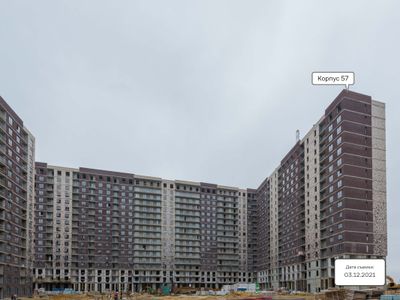 ЖК «Пригород Лесное», корпус 57 — 4 кв. 2021 г.