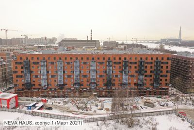 ЖК «Neva Haus» (Нева Хаус), Петровский пр., 11, к. 2 — 1 кв. 2021 г.