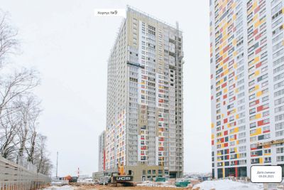 Квартал «Спутник», корпус 9 — 1 кв. 2021 г.