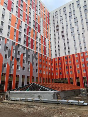Апарт-отель «М1 Сколково», ул. Западная, 2 — 4 кв. 2021 г.