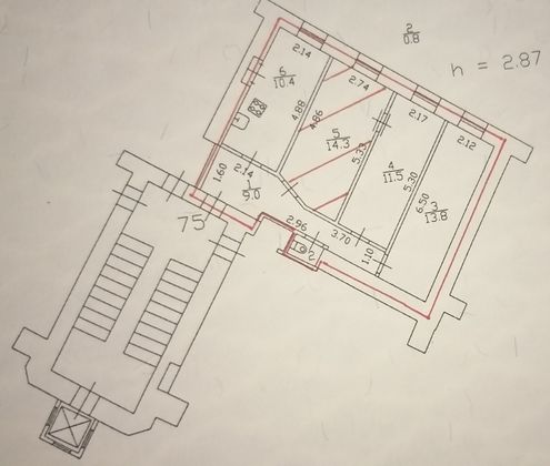 Продажа 3-комнатной квартиры 60 м², 5/6 этаж