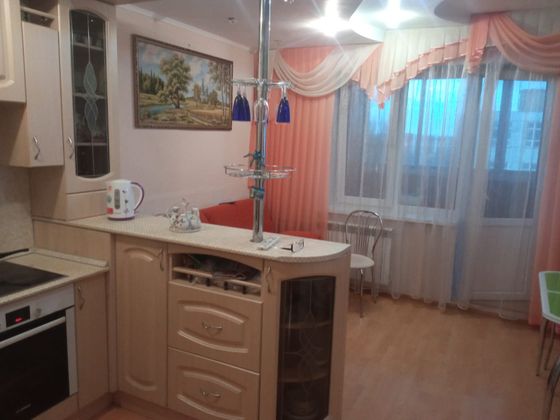 Аренда 2-комнатной квартиры 65,1 м², 6/17 этаж