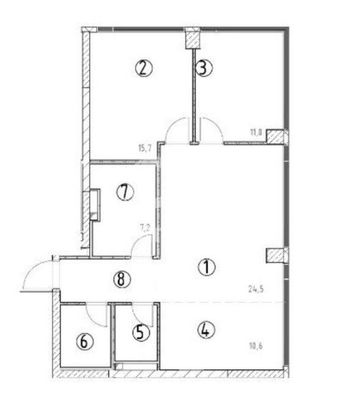Продажа 3-комнатной квартиры 82,2 м², 9/32 этаж