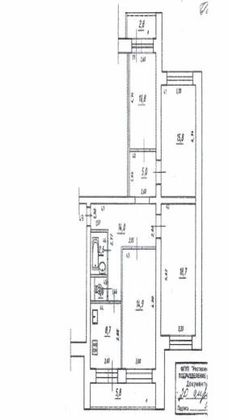 Продажа 4-комнатной квартиры 91,5 м², 3/10 этаж