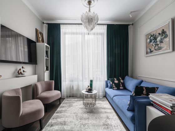 Продажа 1-комнатной квартиры 41,6 м², 4/21 этаж