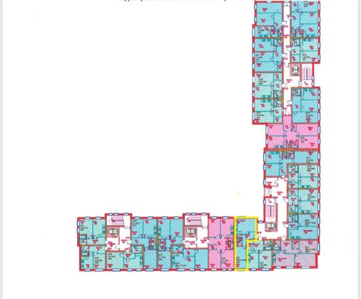 Продажа 1-комнатной квартиры 43,6 м², 3/4 этаж