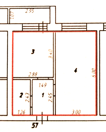 Продажа 1-комнатной квартиры 35 м², 7/7 этаж