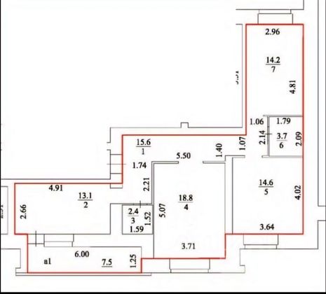 Продажа 3-комнатной квартиры 86 м², 9/10 этаж