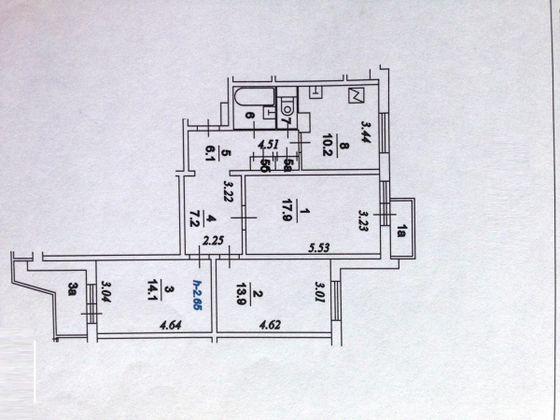 Продажа 2-комнатной квартиры 76 м², 7/16 этаж