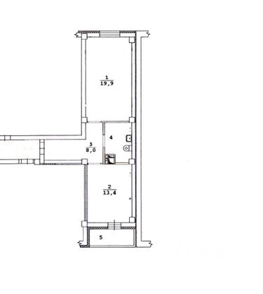 Продажа 1-комнатной квартиры 47 м², 6/18 этаж