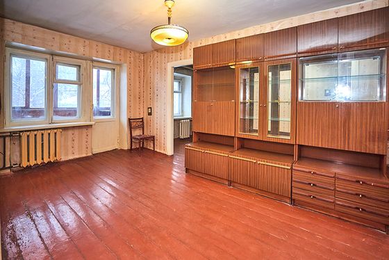 Продажа 3-комнатной квартиры 56,3 м², 3/4 этаж