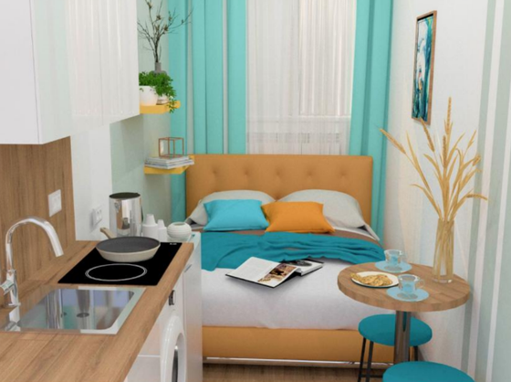 Продажа квартиры-студии 9,3 м², 1/3 этаж