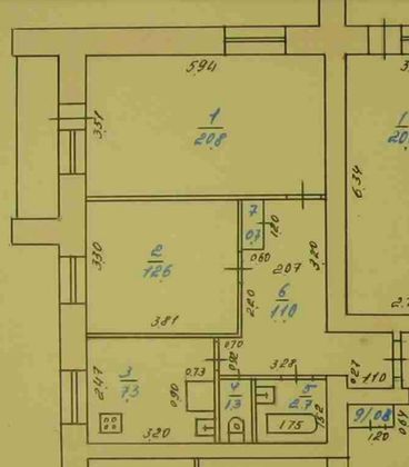 Продажа 2-комнатной квартиры 56,4 м², 6/14 этаж