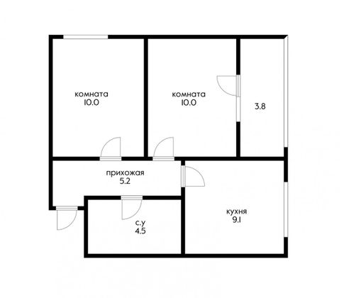 Продажа 2-комнатной квартиры 40,7 м², 8/16 этаж